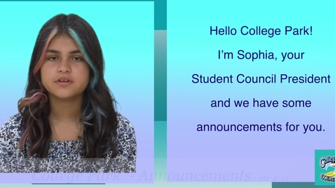Thumbnail for Announcements