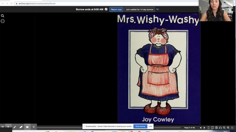 Thumbnail for Mrs. Wishy Washy Sequencing 