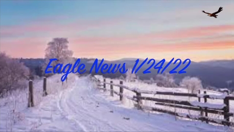 Thumbnail for entry Eagle News - 1/24