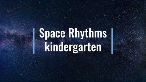 Thumbnail for entry Star Saturn Kinder rhythms