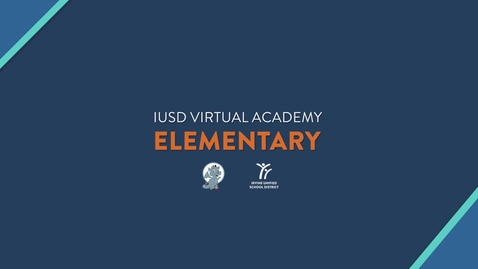 Thumbnail for IVA Elementary Welcome Video