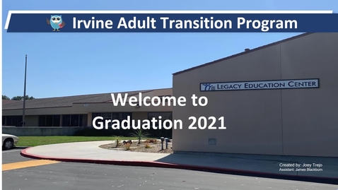 Thumbnail for entry Graduation 2021