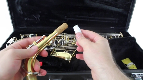 Thumbnail for entry Saxophone - How to Use Cork Grease