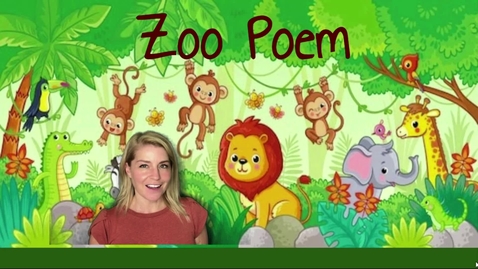 Thumbnail for Zoo Poem &amp; Animal Rhythms Final