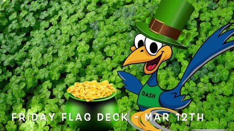 Thumbnail for entry Friday Flag Deck Mar 12th