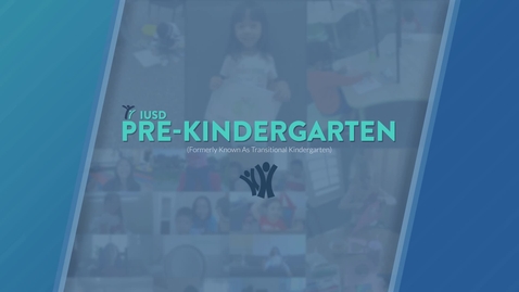 Thumbnail for entry Pre-Kindergarten at IUSD