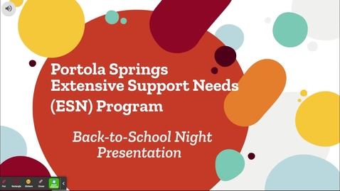 Thumbnail for Special Education ESN Back to School Night 2022-2023