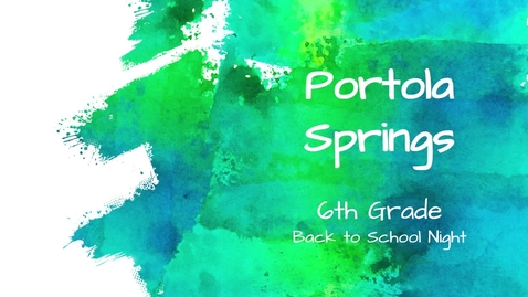 Thumbnail for 6th Grade BTSN Presentation 2021-2022 