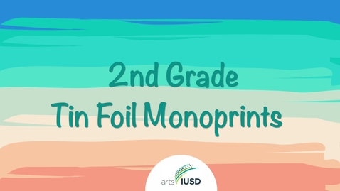 Thumbnail for 2nd Grade Colorful Monoprints