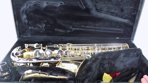 Thumbnail for Alto Sax Beginner Lesson 1 - Opening the Case, Naming the Parts