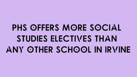 Thumbnail for Promo Video - Social Studies Passion Electives - March 2023