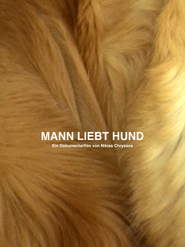 Mann liebt Hund