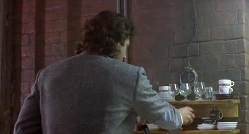 Still image from film The Fly