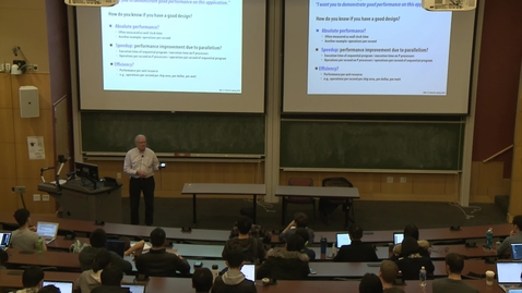 Thumbnail for entry Parallel Computer Architecture and Programming: Lecture 13 - 2-12-18