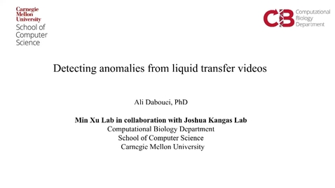 Thumbnail for Parallel Session: Ali Dabouei,  Carnegie Mellon University