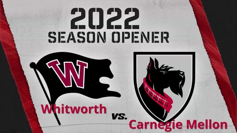 Thumbnail for entry Football Opening Game CMU v Whitworth