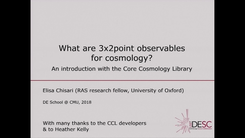 Thumbnail for 3x2point observables of cosmology