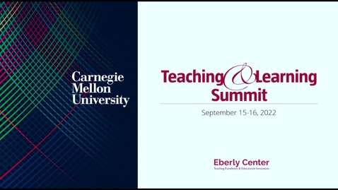 Thumbnail for entry T&amp;L Summit - Opening