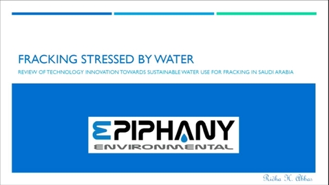 Thumbnail for E&amp;TIM Seminar Internship Presentations - Ridha Abbas_Epiphany