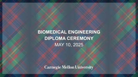 Thumbnail for 2025 Biomedical Engineering Diploma Ceremony
