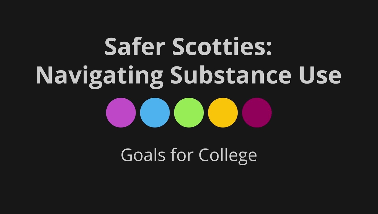 University Health Services- Goals for College