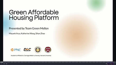 Thumbnail for Green Affordable House Platform - CSL Day 1 - Case Competition