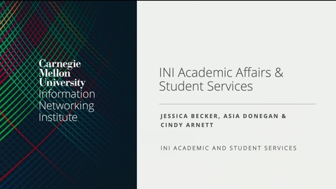 Thumbnail for INI Orientation Day 2  Aug 21, 2025