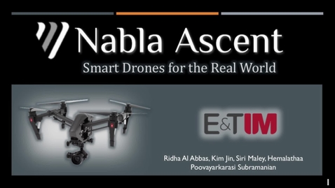 Thumbnail for E&amp;TIM Seminar Internship Presentations - Nabala Ascent