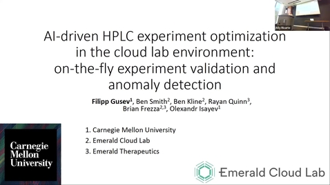 Thumbnail for Parallel Session B: Filipp Gusev, Carnegie Mellon University