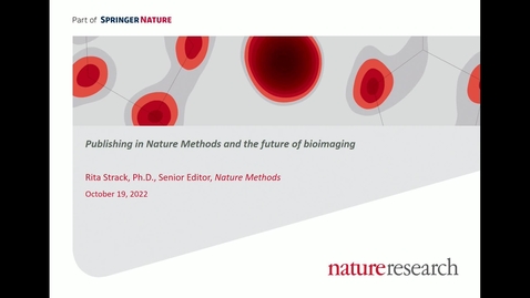 Thumbnail for Biological Science Seminar 10/19/22 - Rita Strack
