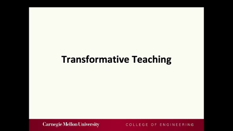 Thumbnail for 6 - Transformative Teaching