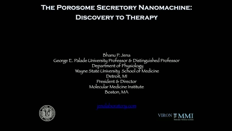 Thumbnail for Graduate Topics in Research: Dr Bhanu P. Jena
