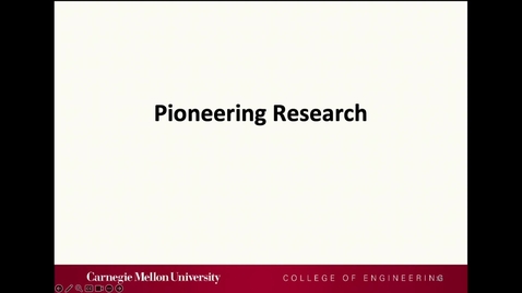 Thumbnail for 9 - Pioneering Research