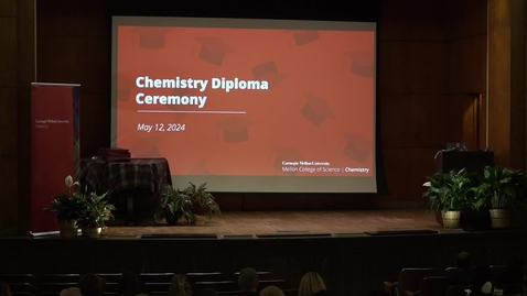 Thumbnail for entry 2024 Chemistry Diploma Ceremony