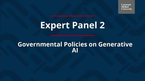 Thumbnail for Governmental Policies on Generative AI