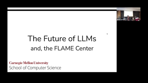 Thumbnail for LTI  Open House - Day 2 - Faculty Research Panel 2