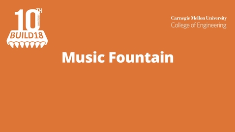 Thumbnail for CIT Build18 Event 2019 Music Fountain