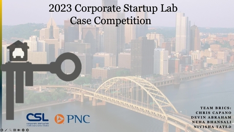 Thumbnail for Team Brics - Corporate Startup Lab Case Competition - CSL Day 1 - Case Competition