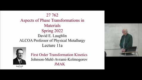 Thumbnail for Aspects of Phase Transformations_Lecture _10
