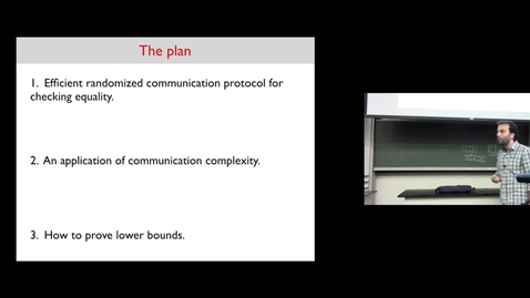 Thumbnail for Communication Complexity Part 2