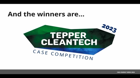 Thumbnail for Cleantech Competition-Winners