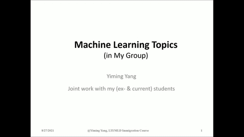 Thumbnail for Yiming Yang