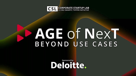 Thumbnail for Corporate Entrepreneurship Forum: Welcome