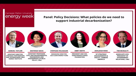 Thumbnail for Panel-Policy Decisions
