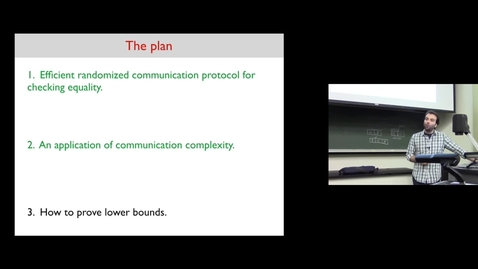 Thumbnail for Communication Complexity Part 4