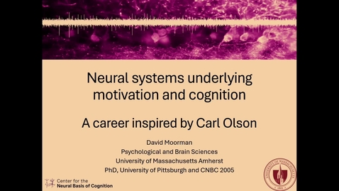 Thumbnail for 07 Carl Olsen Event: David Moorman