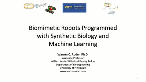 Thumbnail for Biological Sciences Seminar 04/20/22 - Warren Ruder