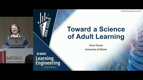 Thumbnail for Toward a Science of Adult Learning