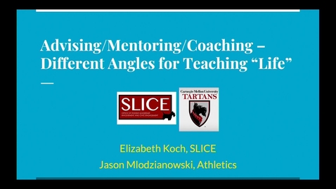 Thumbnail for DOSA Conference 2019_Advising/Mentoring