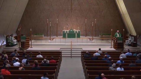 Thumbnail for Kramer Chapel Sermon - Wednesday, October 03, 2018